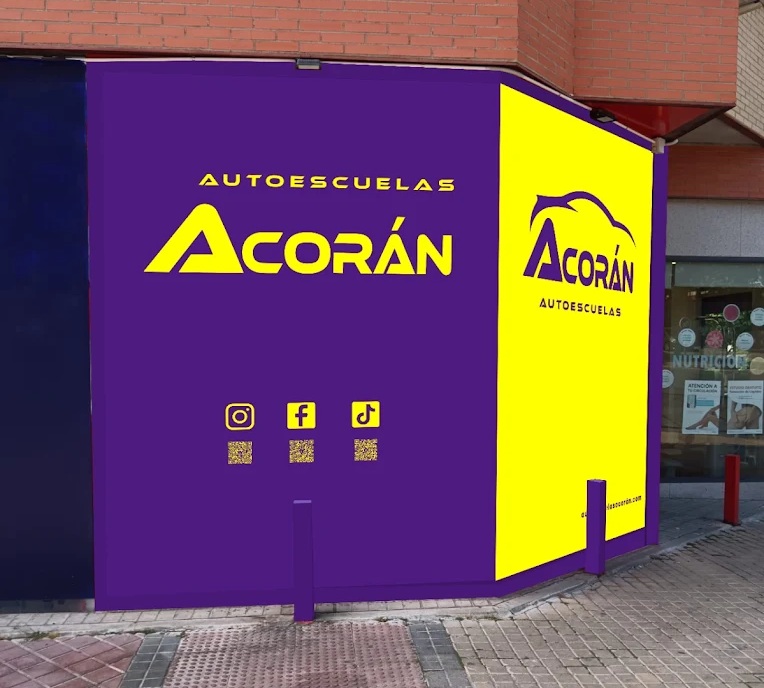 Fachada de Autoescuela Acorán